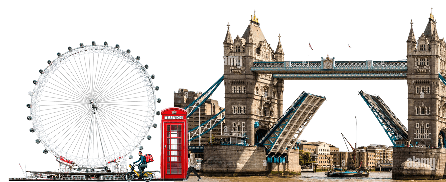 London skyline right