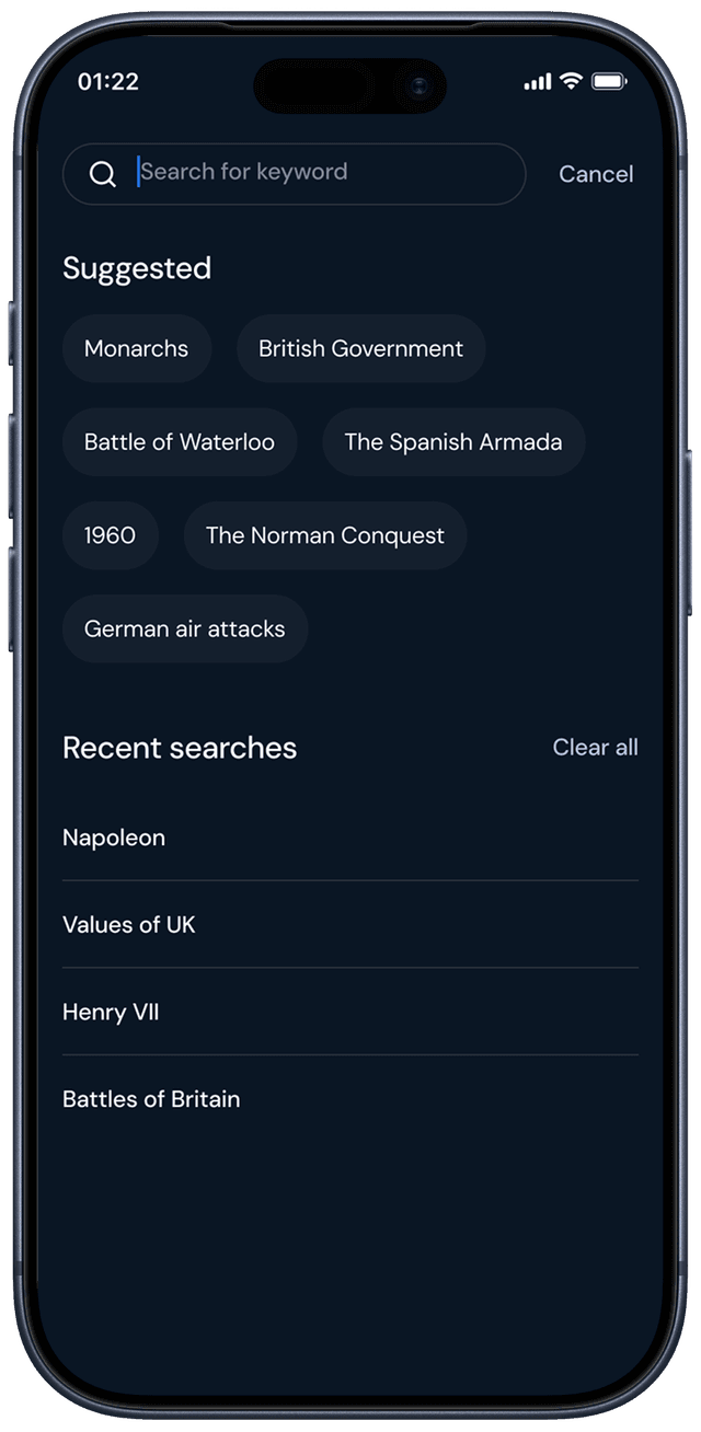 Search by keyword
